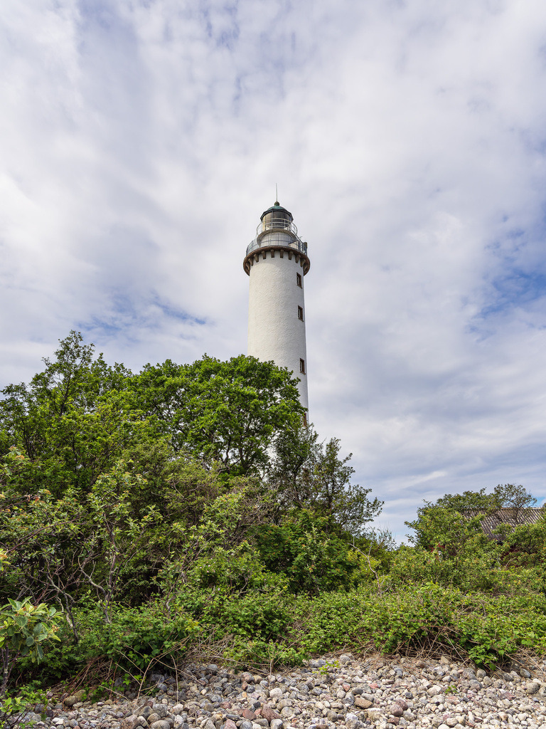Der Leuchtturm Långe Erik an der Ostseeküste auf der Insel Öland in Schweden | Der Leuchtturm Långe Erik an der Ostseeküste auf der Insel Öland in Schweden.