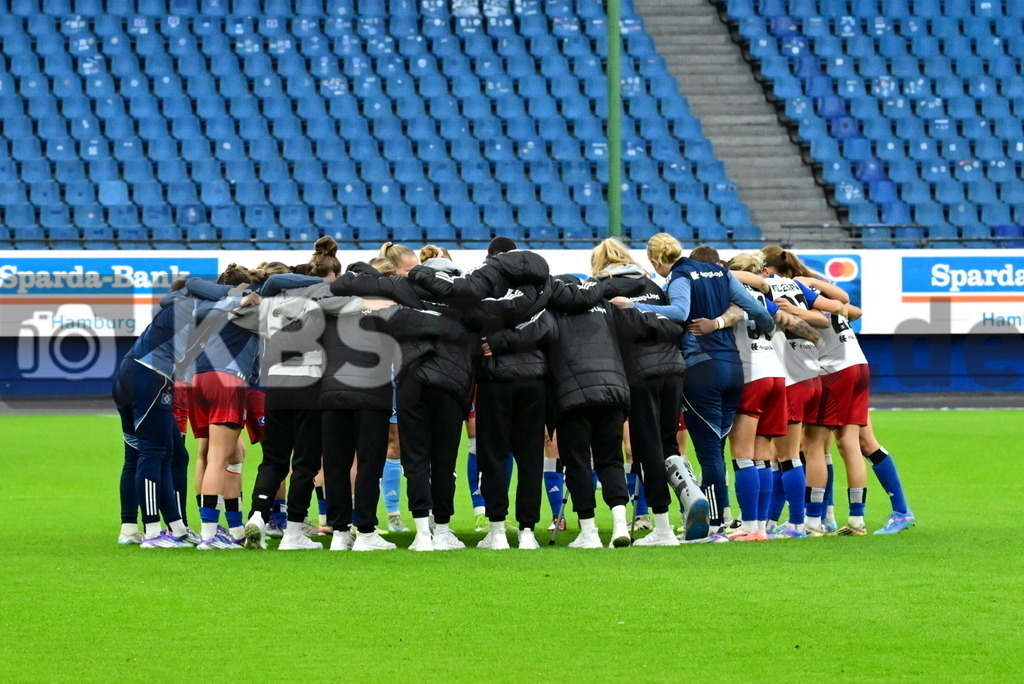 KBS Picture_HSV-Hoffenheim_Frauen_013 | HSV Frauen Teamkreis ,Sportplatz :  Volksparkstadion, - Realisiert mit Pictrs.com