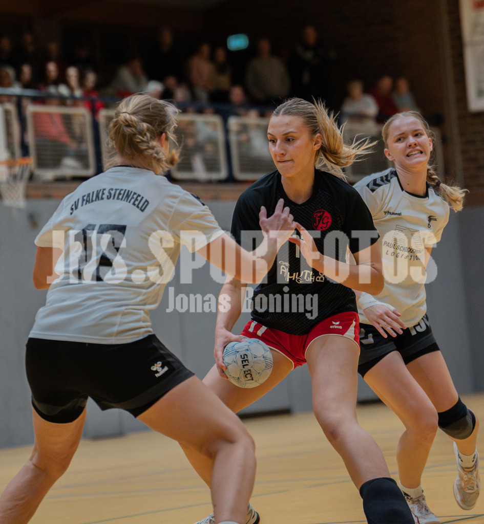 Handball I Frauen I Saison 2025-2026 I Landesliga HR West I 10. Spieltag I TuS Frisia Goldenstedt - SV Falke Steinfeld I 213 | jns.sportfotos - Realisiert mit Pictrs.com