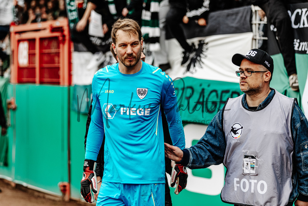 3. Liga, Saison 2023/24, 31. Spieltag: SC Preußen Münster - Dynamo Dresden | Münster, 30.03.2024: 3. Liga, 31. Spieltag, SC Preußen Münster gegen Dynamo Dresden im LVM-Preußenstadion in Münster. Foto: sportfotografie.ms | Markus Paletta - Realisiert mit Pictrs.com