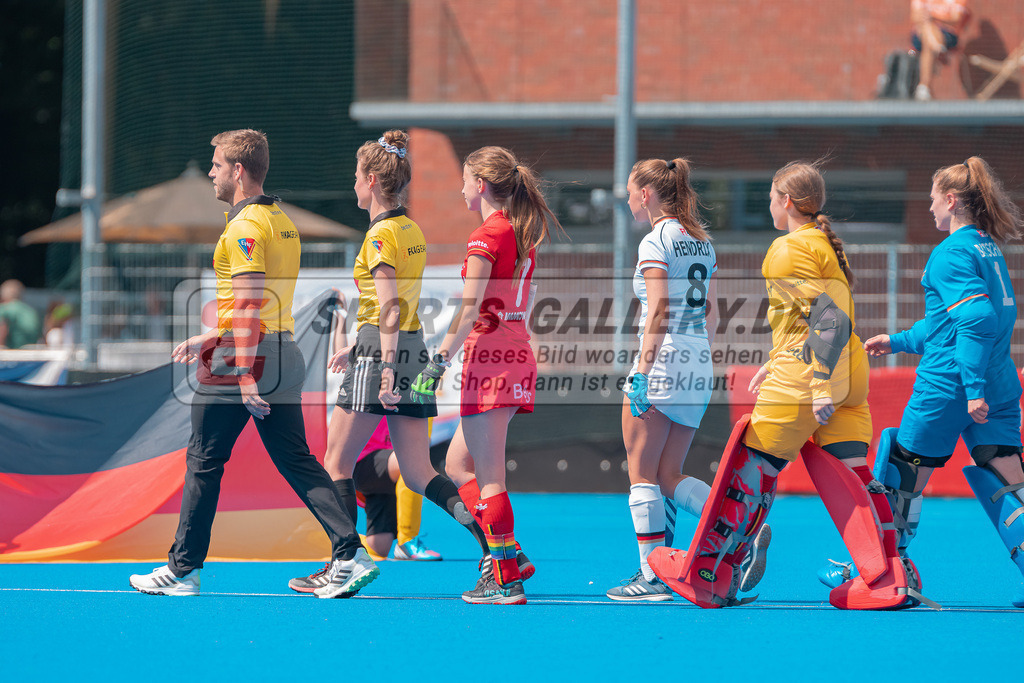 HK_20230712_101500 | Euro Hockey WU18 Belgium vs Germany Championship Girls &amp; Boys am 12.7.2023 CHTC , Krefeld ,