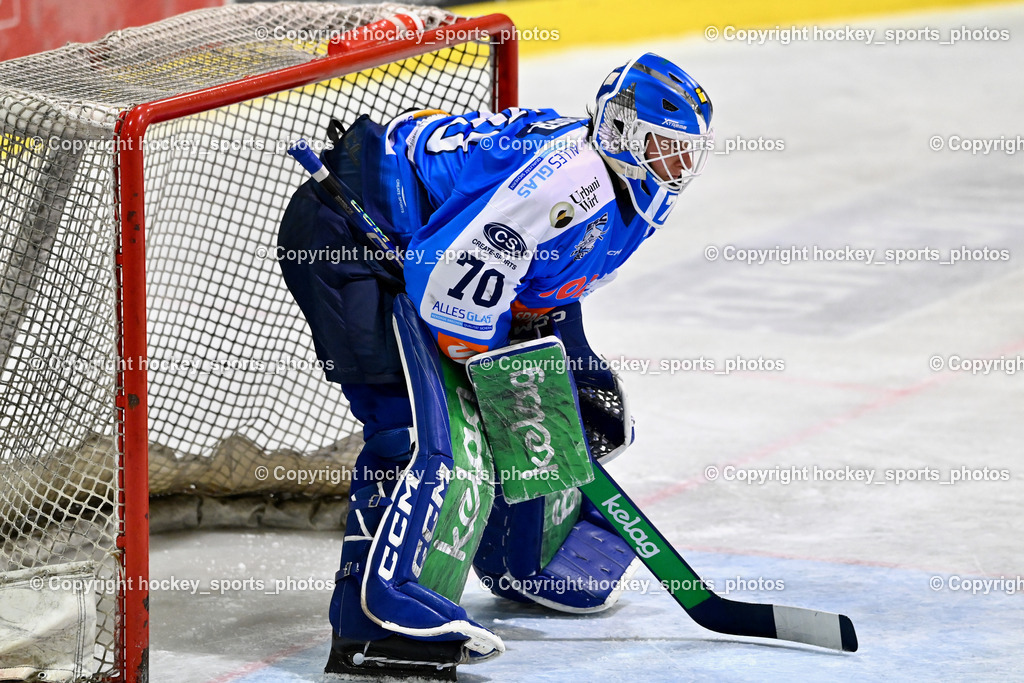 ESC Steindorf vs. ESV Ferlach  | #70 Moser Lukas ESC Steindorf, ESC Steindorf vs. ESV Ferlach , ESC Steindorf vs. ESV Ferlach  am 15.02.2026 in Steindorf (Ossiachersee Halle), Austria, (Photo by Bernd Stefan)