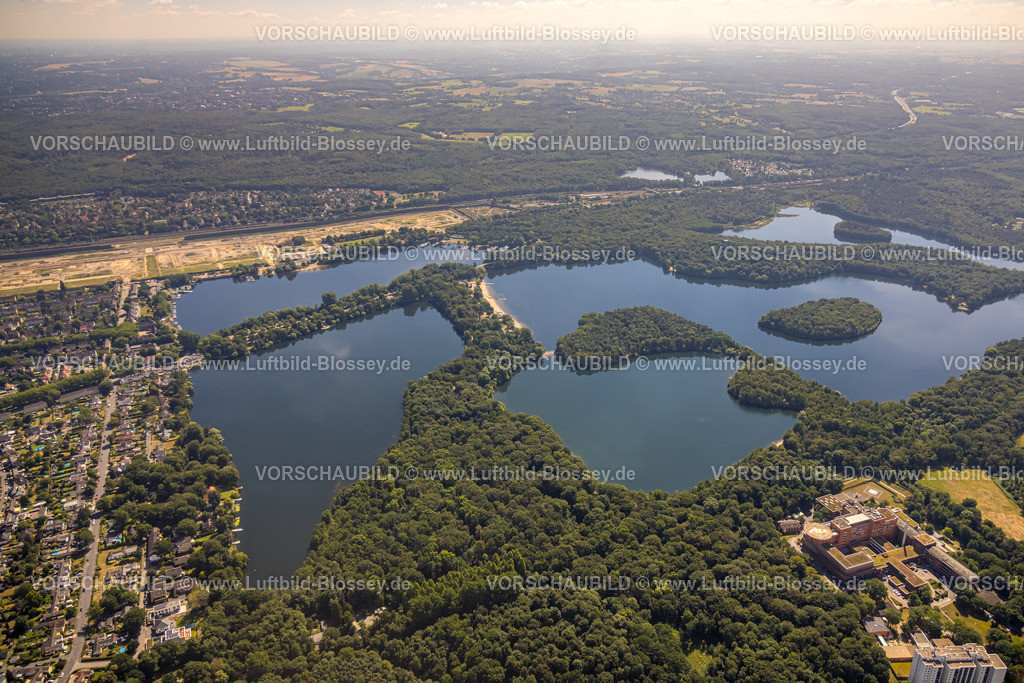 Duisburg220701610 | Luftbild, 6-Seen-Platte, Wedau, Duisburg, Ruhrgebiet, Nordrhein-Westfalen, Deutschland