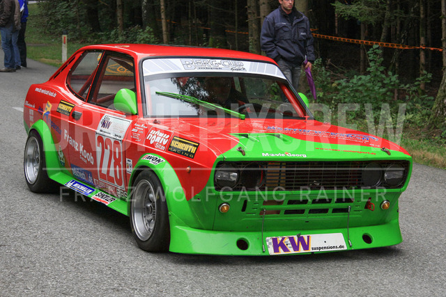 International Hill Climb Esthofen – St. Agatha 2008    | Race car action at the International Hill Climb Esthofen – St. Agatha, held on September 20–21, 2008, in Upper Austria. The image shows KOOB Franz (Fiat 128), 228.     