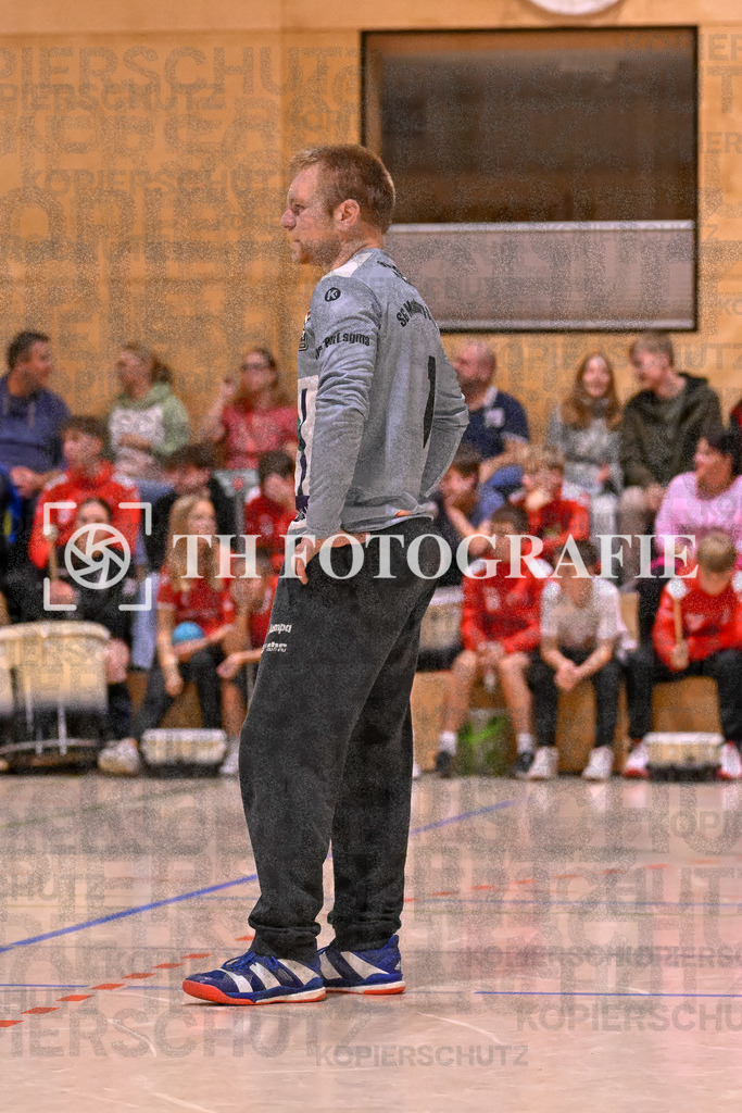 GER, SG Maulburg/Steinen - SG Allensbach/Dettingen, Handball, Landesliga Suedbaden, 2. Spieltag, Saison 2024/2025, 28.09.2024 | Rubens Freuschle (SG Maulburg/Steinen, #01)GER, SG Maulburg/Steinen - SG Allensbach/Dettingen, Handball, Landesliga Suedbaden, 2. Spieltag, Saison 2024/2025, 28.09.2024Foto: TH Fotografie/Thomas Hess