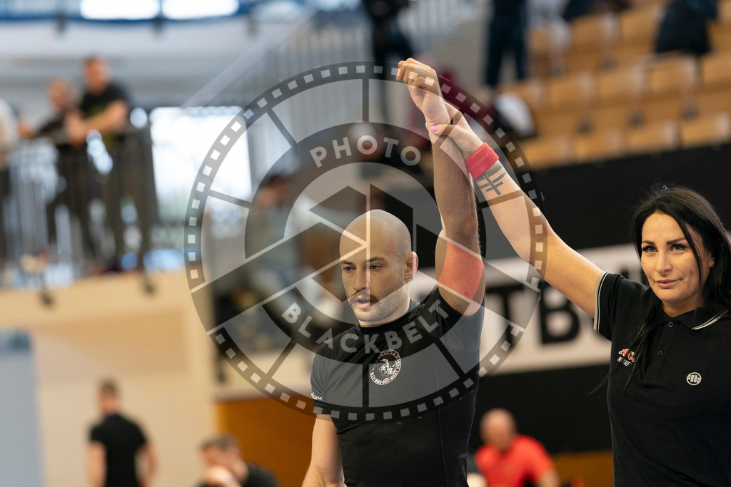 20240316PBB0053 | Athletes compete during the ADCC Eastern European Open grappling Competition in Poznan, Poland, on March 16, 2024.