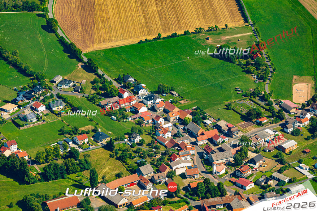 Luftbild Vs Google Maps  Lautenhausen  Friedewald -Das Luftbild wurde 2025 vom UL-Flugzeug heraus erstellt ( keine Drohnenluftbilder ) - Hochauflösende Luftaufnahme -Nicht vergleichbar mit Google Maps oder Satelittenbilder- Die Geschenkidee !Mit Lizenz und Bildrechte bestellbar