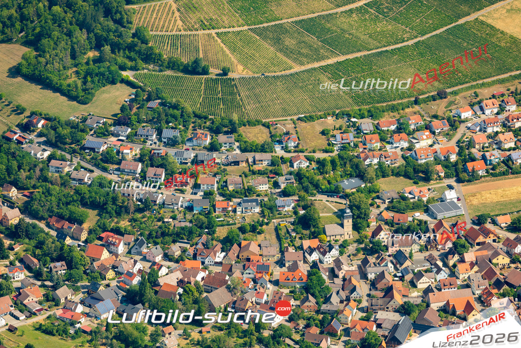 Das Luftbild zeigt : Schäftersheim Weikersheim - Die Luftaufnahme wurde 2023 vom UL-Flugzeug aus erstellt ( keine Drohne ) - Hochauflösende Luftaufnahme - Für grossformatige Ausdrucke geeignet. Die Geschenkidee !Mit Lizenz und Bildrechte bestellbar