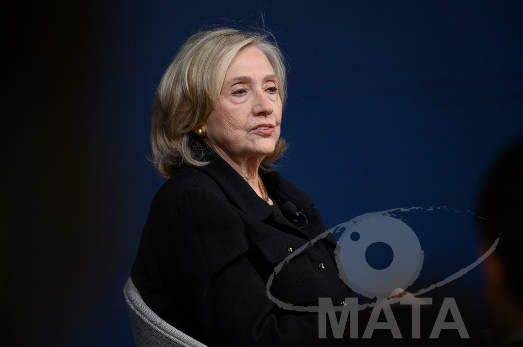 _DWI2732 | Die US-Politikerin Hillary Clinton auf der Veranstaltung Bridging Scholarship and Statecraft im Rahmen der Münchner Sicherheitskonferenz 2026. München, 13.02.2026 Bayern Deutschland  - Realisiert mit Pictrs.com