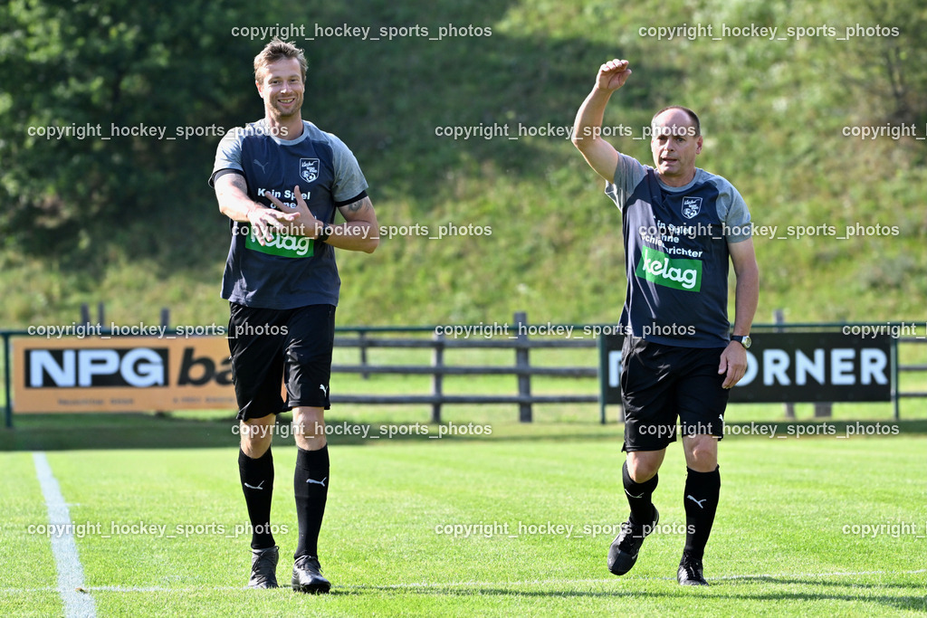 SV Malta vs. ATUS Velden | Stephan Orel Referee, Michael Moser Referee, SV Malta vs. ATUS Velden, SV Malta vs. ATUS Velden am 19.08.2025 in Malta (Sportplatz Malta), Austria, (Photo by Bernd Stefan)