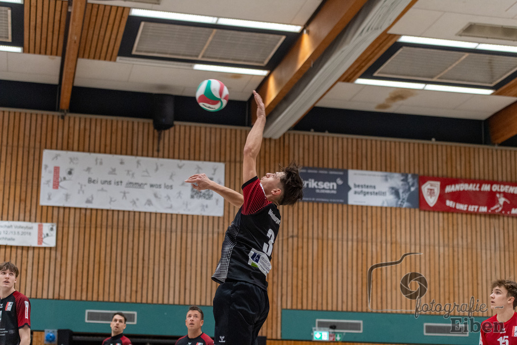 Oldenburger TB-VSG Ammerland | Volleyball Regionalliga; Oldenburger TB-VSG Ammerland am 24.01.2026 in Oldenburg (Sporthalle Haarenesch), Photo: Philip Eiben 2026 - Realisiert mit Pictrs.com