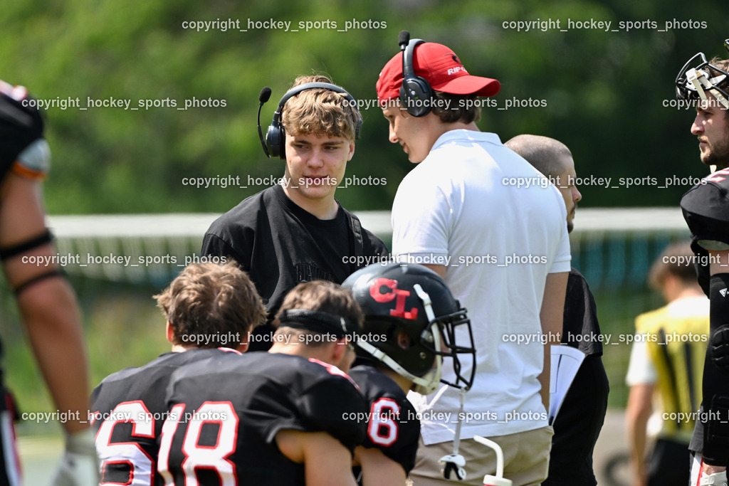 Carinthian Lions vs. Cineplexx Blue Devils | Defensive Backs Coach Corinthian Lions Sebastian DONESCH, Carinthian Lions vs. Cineplexx Blue Devils, Carinthian Lions vs. Cineplexx Blue Devils am 09.06.2025 in Klagenfurt (ASV Sportplatz), Austria, (Photo by Bernd Stefan)