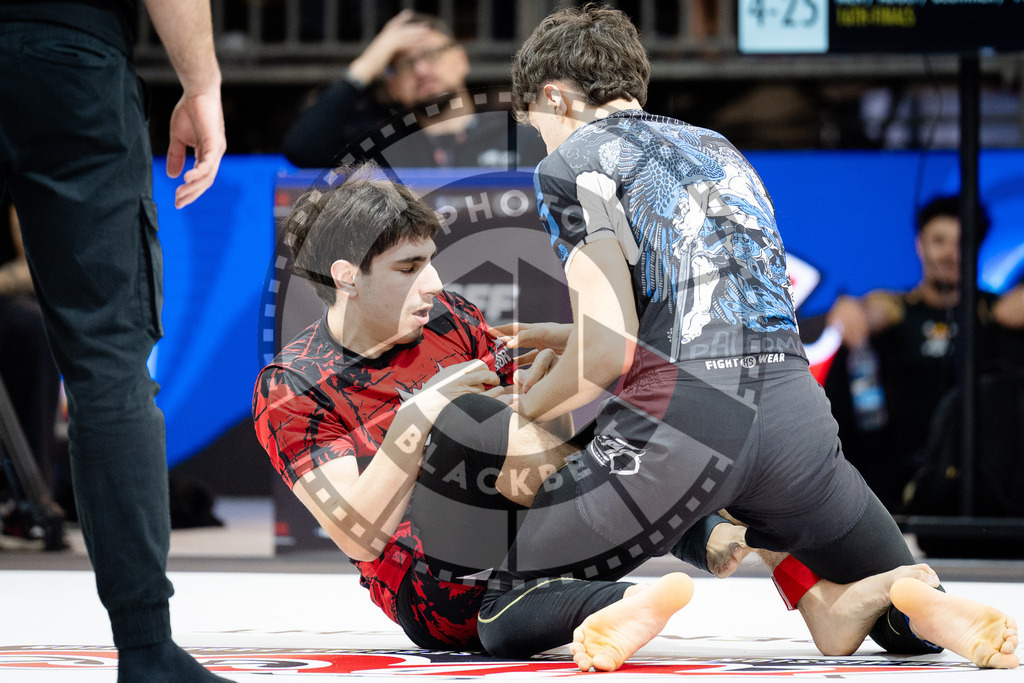 20260214PBB0170 | Fighters compete during the ADCC European Trials  competition day 1 in Belgrade, Serbia, on February 14, 2026.