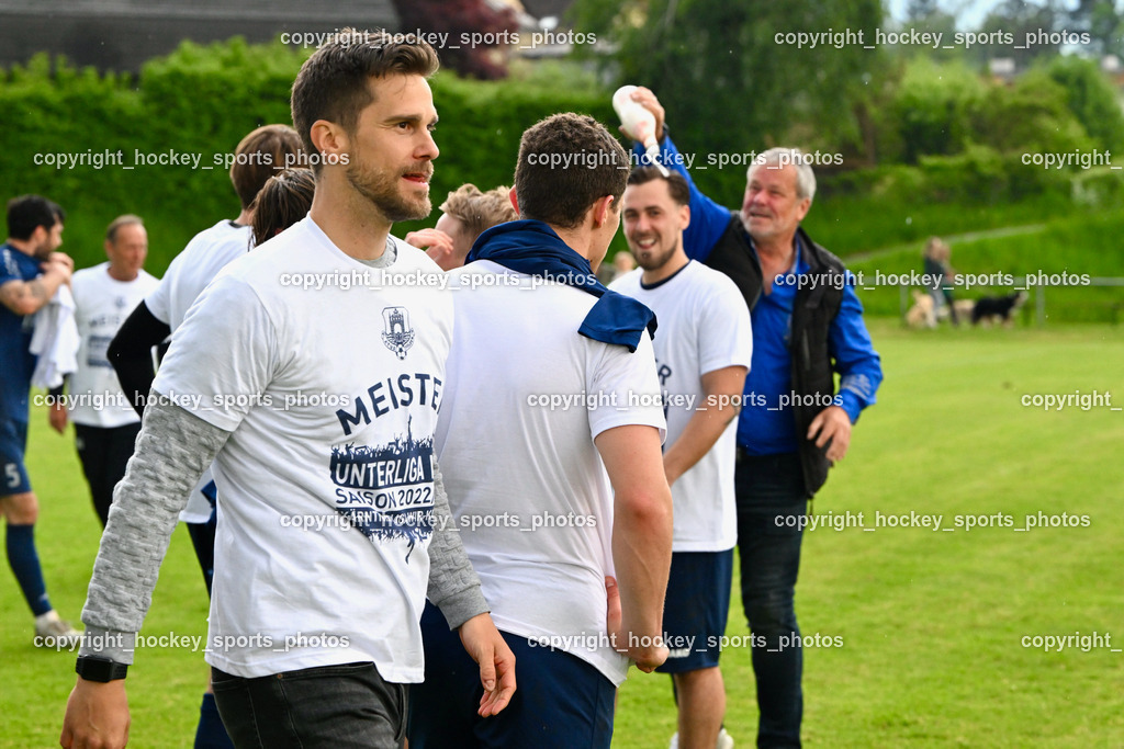 ATUS Velden Meisterfeier 2023 20.5.2023 | Headcoach ATUS Velden Marcel Günther Kuster