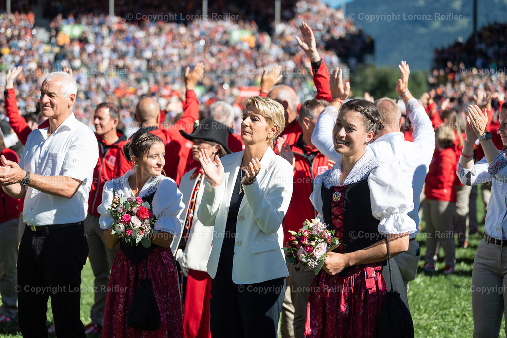 Schwingen -  ESAF Sonntag 2025 | Mollis, 31.8.25, Schwingen - ESAF Sonntag.