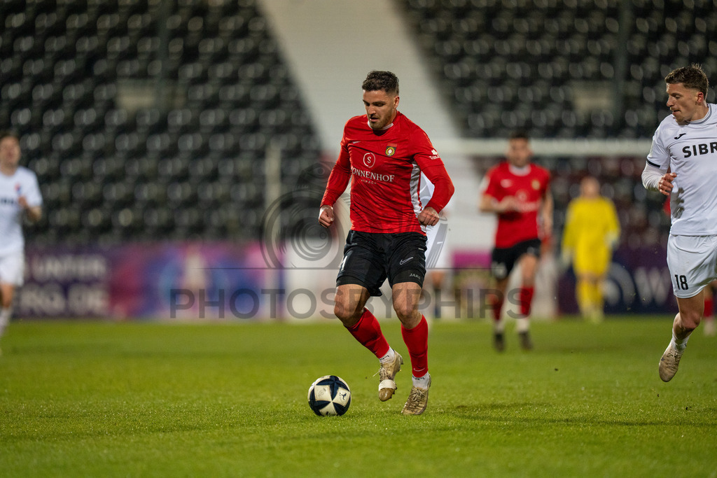 SG Sonnenhof Grossaspach vs. TSV Steinbach Haiger, Fussball, Regionalliga Suedwest, 25. Spieltag, 20.03.2026 | Michael Kleinschrodt (SG Sonnenhof Großaspach, #11),SG Sonnenhof Grossaspach vs. TSV Steinbach Haiger, Fussball, Regionalliga Suedwest, 25. Spieltag, 20.03.2026Foto: photosbyphips/Philip Ziegler