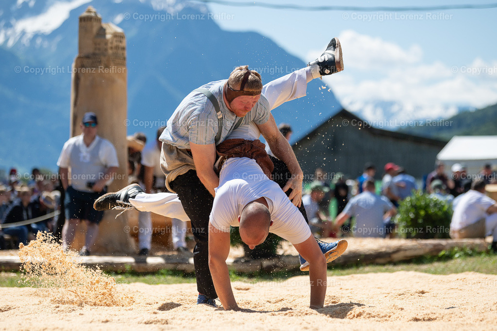 Schwingen -  St.Galler Kantonal 2024 | Grabs, 26.5.24, Schwingen - St.Galler Kantonal.