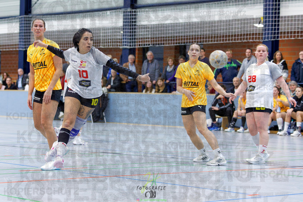 Frauen Oberliga Mitte (HHV); HSG Eibelshausen/Ewersbach - HSG Wettenberg II | Frauen Oberliga Mitte (HHV); HSG Eibelshausen/Ewersbach - HSG Wettenberg II am 13.12.2025 in Steinbrücken (Sporthalle am Hammerweiher)Photo © 2025 - Jörg Heinrich - Realisiert mit Pictrs.com