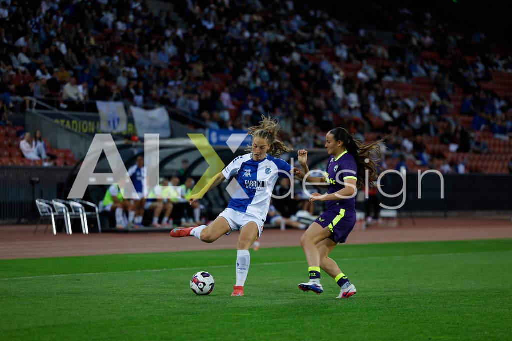 GC Zürich vs FC Zürich - AXA Women’s Super League Playoffs - Stadion Letzigrund | BRIGITTA PULINS of Grasshopper Club Zürich during the AXA Women’s Super League Playoffs quarter-final second leg between GC Zürich and FC Zürich at Stadion Letzigrund, Zurich, Switzerland. - Realisiert mit Pictrs.com