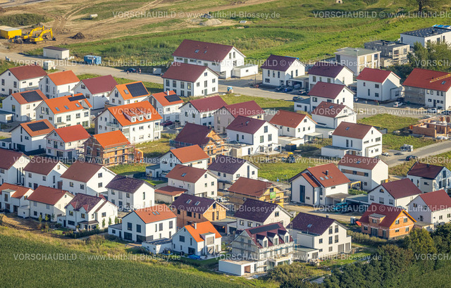 Soest230806020 | Luftbild, Baustelle Neubau Wohnquartier Neuer Soester Norden, zwischen Oestinghauser Landstraße und Weslarner Weg, Walburger, Soest, Soester Börde, Nordrhein-Westfalen, Deutschland