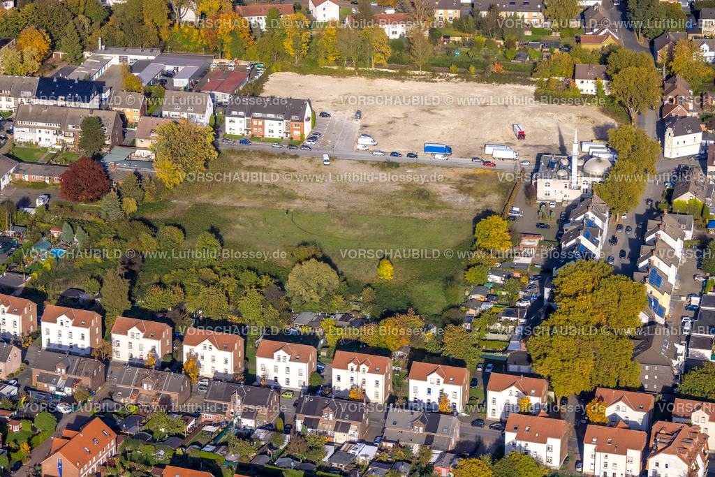 Gladbeck221005629 | Luftbild, Moschee DITIB- Türkisch Islamische Gemeinde zu Gladbeck, Wielandstraße Ecke Bramsfeld, ehem. Gelände Möbelhaus Tacke, Butendorf, Gladbeck, Ruhrgebiet, Nordrhein-Westfalen, Deutschland