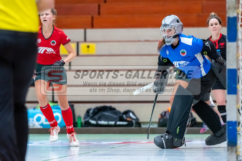 HK_20241214_100164 | 2. Bundesliga Halle Damen Crefelder HTC - DSD Düsseldorf am 14.12.2024 Halle Glockenpitz, Krefeld ,