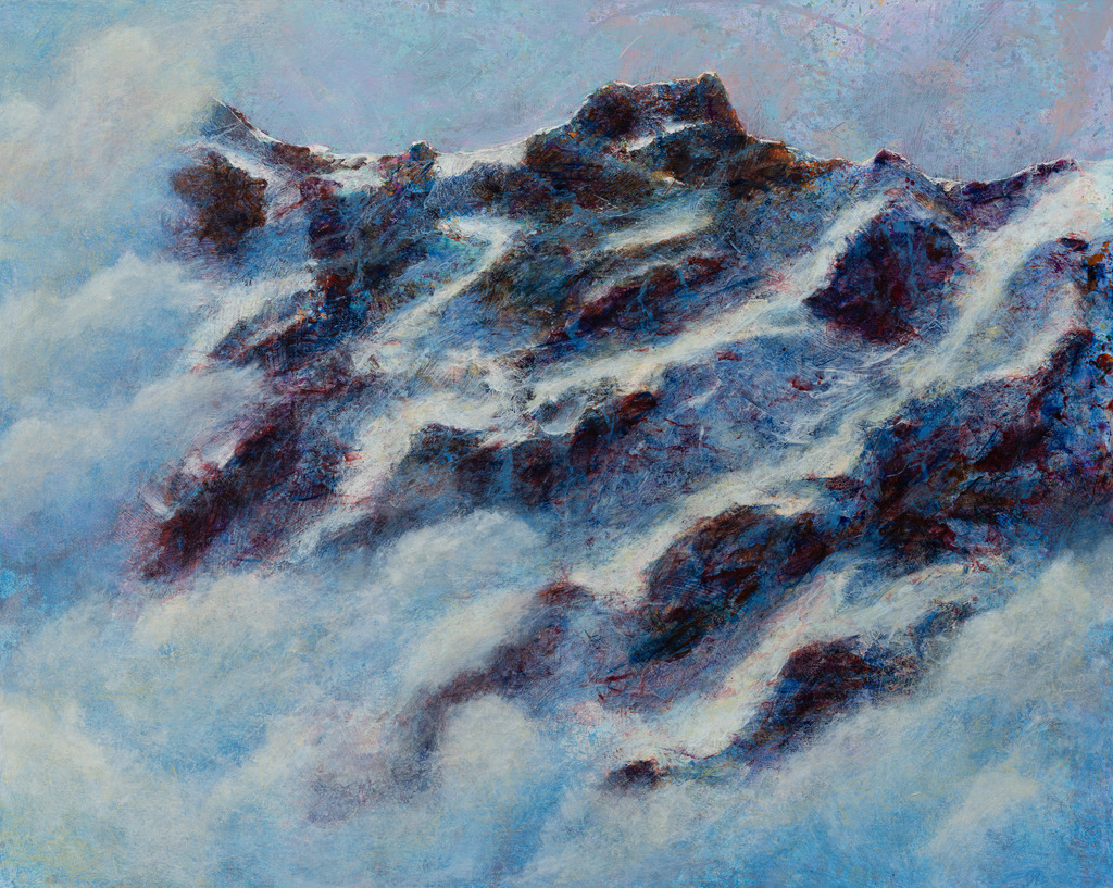 Landschaft | Werkverzeichnis-Nr. 409 • 2022 • Original: 100 x 80 cm - Realisiert mit Pictrs.com