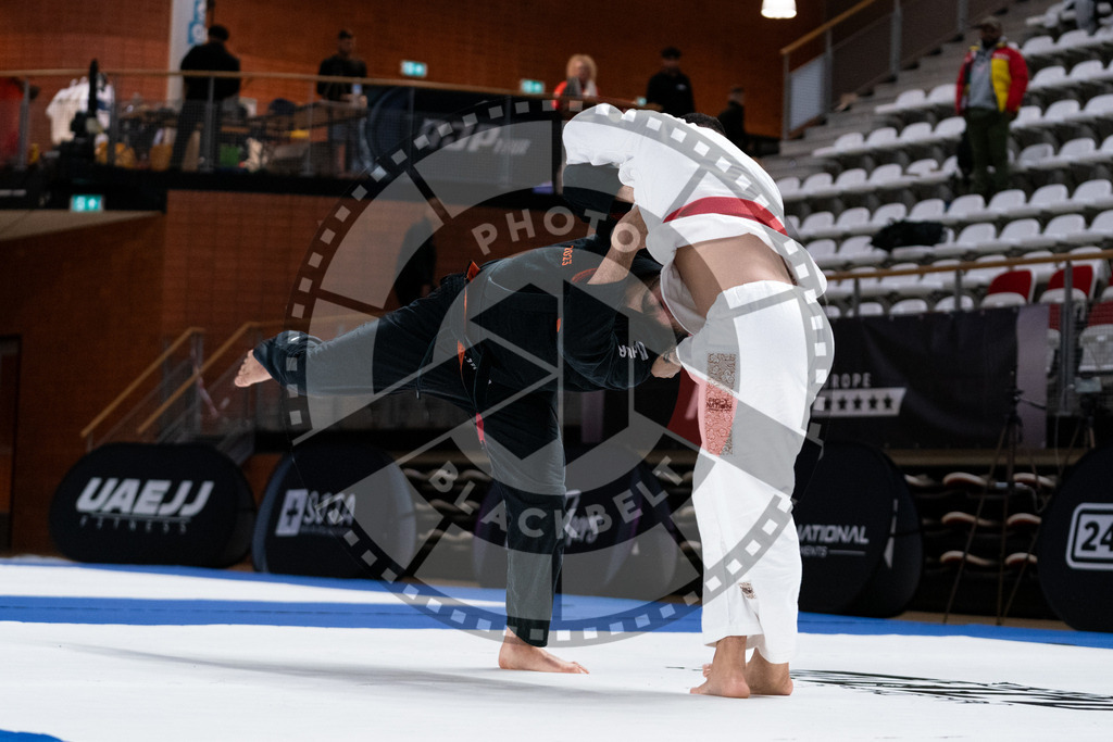 20241012PBB5296 | Athletes compete during the AJP Tour Europe Continental Jiu-Jitsu Professional Championship on October 12, 2024 in Almere near Amsterdam, Netherlands. © Chiara Dazi / photoblackbelt