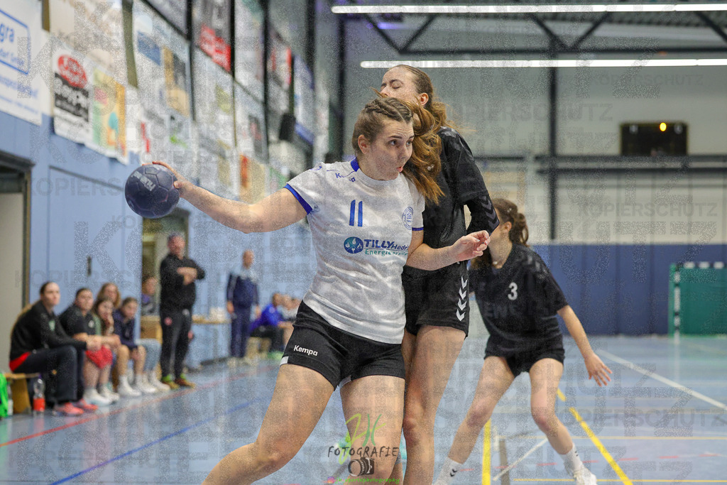 Frauen 2. Bezirksklasse, SG Rechtenbach - HSG Kleenheim/Langgöns III | Frauen 2. Bezirksklasse, SG Rechtenbach - HSG Kleenheim/Langgöns III am 16.11.2024 in Rechtenbach (Sporthalle Rechtenbach)Photo © 2024 - Jörg Heinrich - Realisiert mit Pictrs.com
