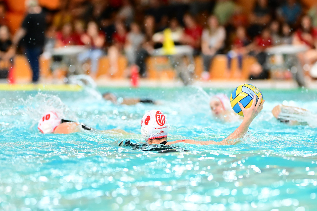 Wasserball I Frauen I Saison 2024-2025 I Bundesliga I 2. Spieltag I Eimsbütteler TV - SV Bayer Uerdingen 08 | Der Sportfotograf. - Realisiert mit Pictrs.com