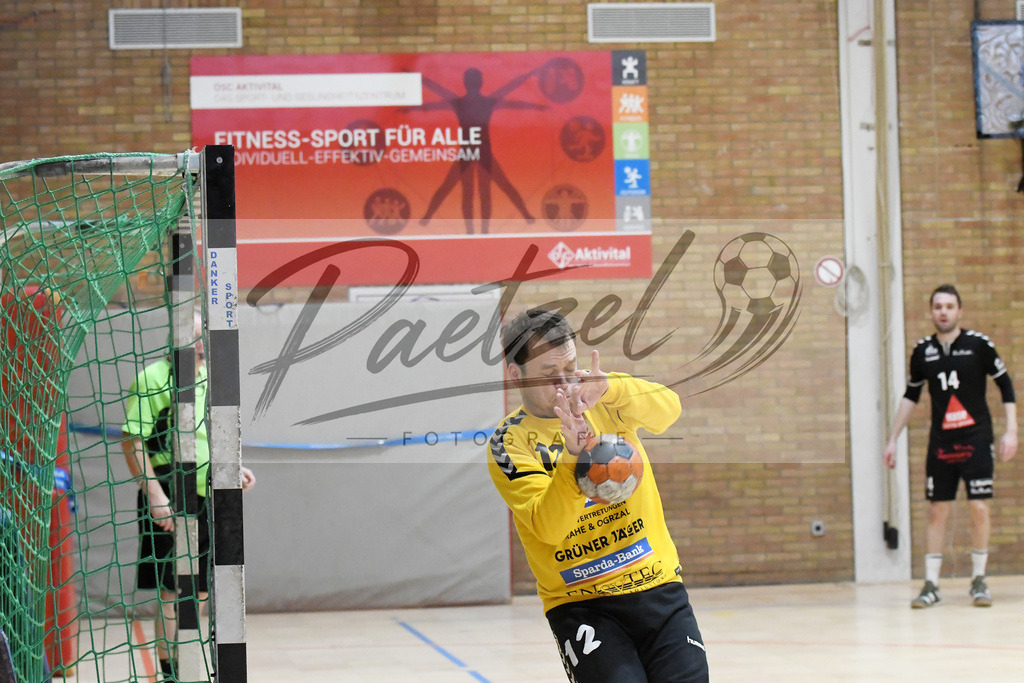 20200125_HSGHGJ_0029 | Handball, Herren:   beim Spiel der Landesliga zwischen HSG Osnabrück vs. HG Jever/Schortens am 25.01.2020 in der OSC-Halle in Osnabrück, Deutschland.(Foto von Nico Paetzel) - Realisiert mit Pictrs.com