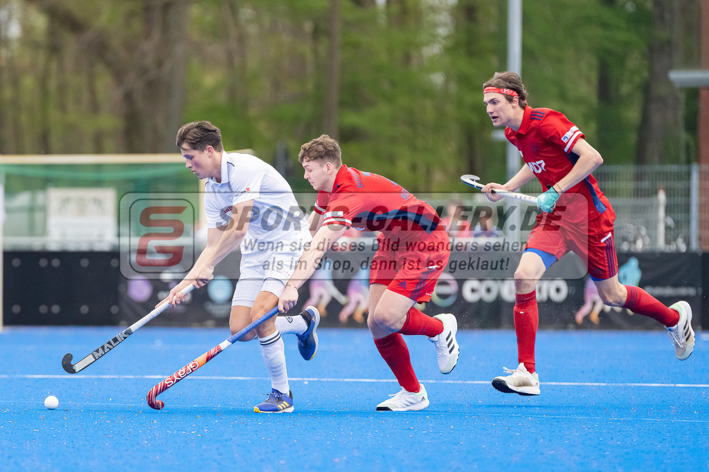 HK_20230422_107164 | 1. Bundesliga Herren Crefelder HTC - Düsseldorfer HC am 22.4.2023 Krefelder HTC ( CHTC ), Krefeld , Julius Hayner ( Crefelder HTC #6 )