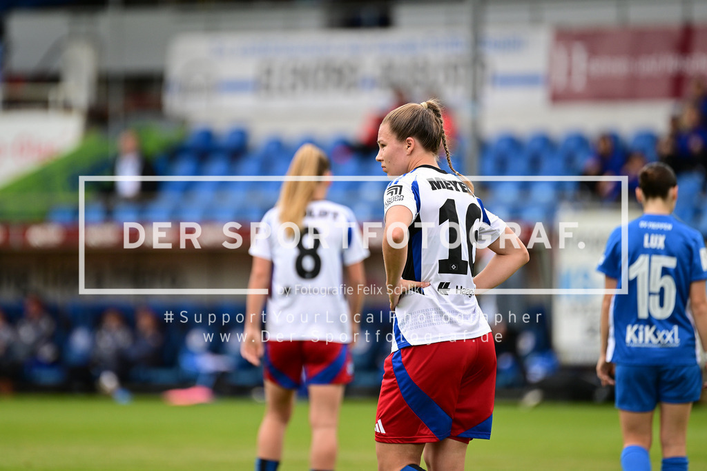 Fußball I Frauen I Saison 2024-2025 I 2. Bundesliga I 26. Spieltag I SV Meppen - Hamburger SV I 013477 | Der Sportfotograf. - Realisiert mit Pictrs.com