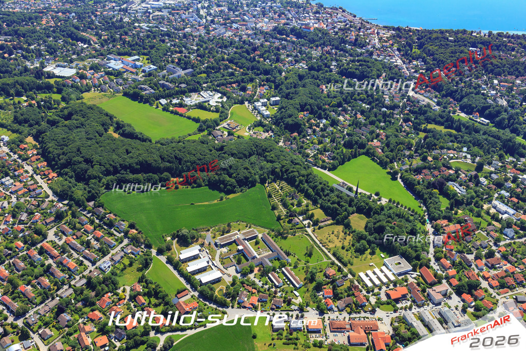 Luftbild von Soecking Starnberg - Luftaufnahme wurde 2017 von https://frankenair.de mittels Flugzeug (keine Drohne) erstellt - die Geschenkidee