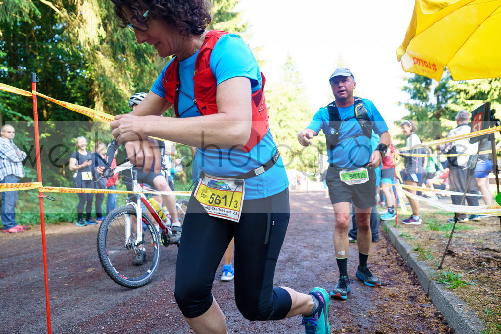 Rennsteig-Staffellauf 2023 | Rennsteig-Staffellauf - Hörschel bis Blankenstein - 17. Juni 2023