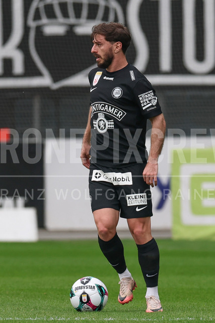 SK Puntigamer Sturm Graz vs TSV Egger Glas Hartberg – Championship Group    | Graz, Austria, 12.Apr.26 - SOCCER - ADMIRAL Bundesliga, SK Puntigamer Sturm Graz vs TSV Egger Glas Hartberg. The image shows Otar Kiteishvili (STU).    