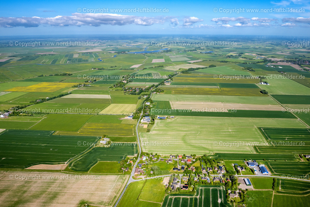 Neudorf_ELS_0102300523 | RODENäS 30.05.2023 Dorf - Ansicht Neudorf in Rodenäs im Bundesland Schleswig-Holstein, Deutschland. // Village view in Rodenaes in the state Schleswig-Holstein, Germany. Foto: Martin Elsen
