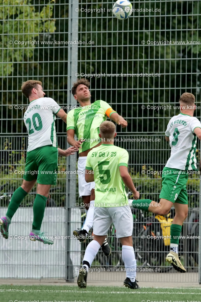 Fußball : Bezirksliga : SV 08/29 Friedrichsfeld - TV Voerde am 15.09.2024 | Fußball : Bezirksliga : SV 08/29 Friedrichsfeld - TV Voerde am 15.09.2024 - Realisiert mit Pictrs.com