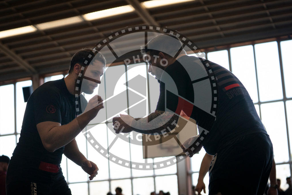 20240309PBB4664 | Fighters compete during the International Luta Livre (ILLCS) Spring Championship in Hannover, Germany, on March 9, 2024.