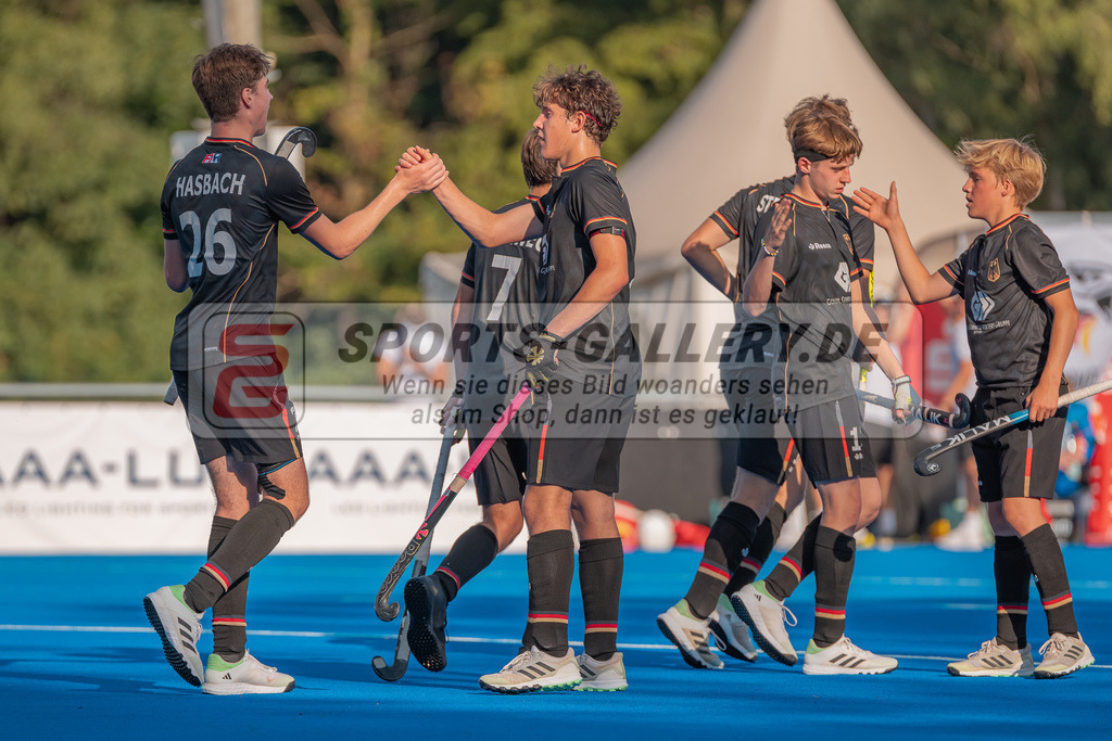 HK_20230710_100907 | Euro Hockey MU18 Austria - Germany Championship Girls &amp; Boys am 10.7.2023 CHTC , Krefeld ,