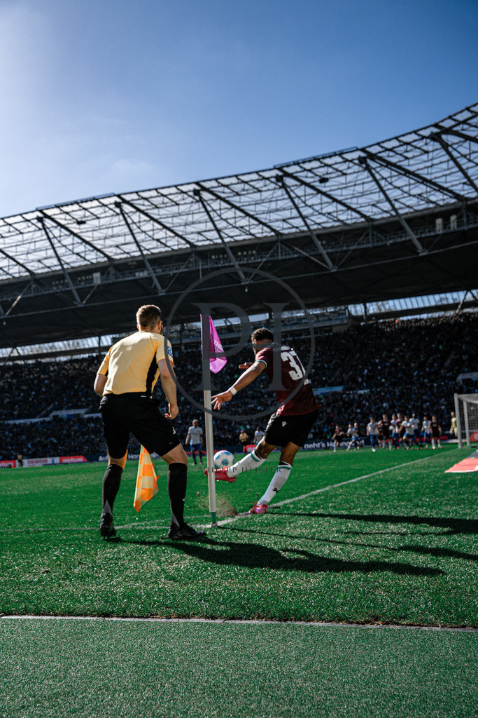 Hannover 96 vs 1. FC Magdeburg – 2. Bundesliga – 29.03.2025 | Szene aus dem 2. Bundesliga-Spiel des 27. Spieltags zwischen Hannover 96 und dem 1. FC Magdeburg am 29. März 2025 in der Heinz von Heiden Arena in Hannover. Endstand: 0:0. Fotografiert von Philipp Heist. - Realisiert mit Pictrs.com