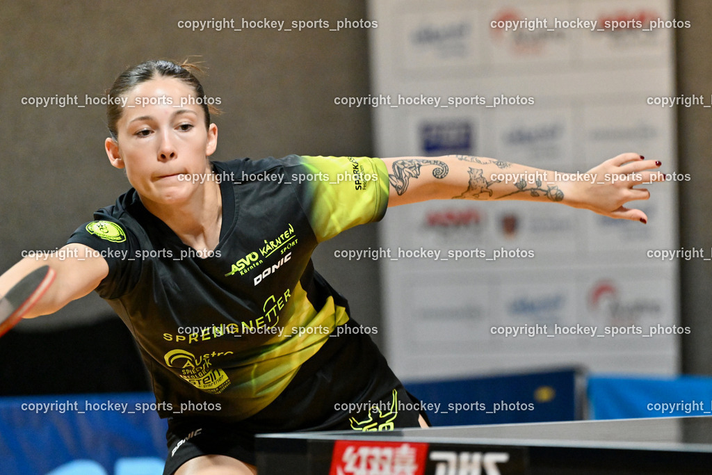 SCO Ossiachersee Bodensdorf vs. SU Spk. Kufstein | Aleksandra Vovk, SCO Ossiachersee Bodensdorf vs. SU Spk. Kufstein, SCO Ossiachersee Bodensdorf vs. SU Spk. Kufstein am 04.10.2024 in Bodensdorf (SCO Halle Bodensdorf), Austria, (Photo by Bernd Stefan)