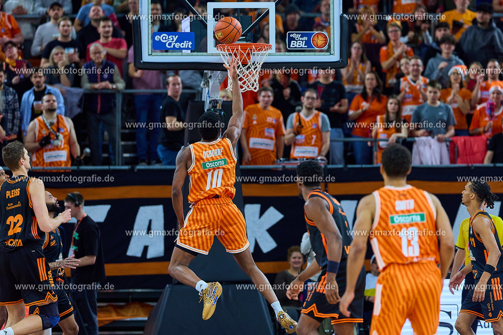 GER, ratiopharm ulm vs. RASTA Vechta, Basketball, 10. Spieltag, EasyCredit Bundesliga, Spielzeit 2025/2026, 13.12.2025 | GER, ratiopharm ulm vs. RASTA Vechta, Basketball, 10. Spieltag, EasyCredit Bundesliga, Spielzeit 2025/2026, 13.12.2025Foto: Gerald Oelze-de Stoppany