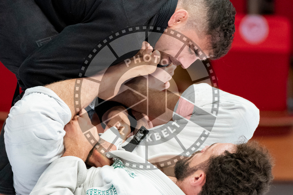 20231106PBB1296 | Fighters compete during the AJP World Master Championship in the Mubadala Arena in Abu Dhabi, Arab United Emirates, on November 6, 2023.