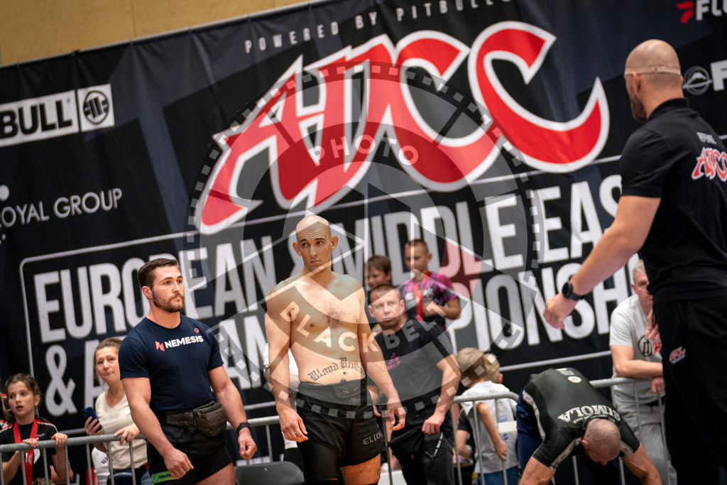 20230916PBB1797 | Fighters compete during the grappling tournement ADCC Trials (European, Middle East and African Championship) in Warsaw, Poland, on September 16, 2023.