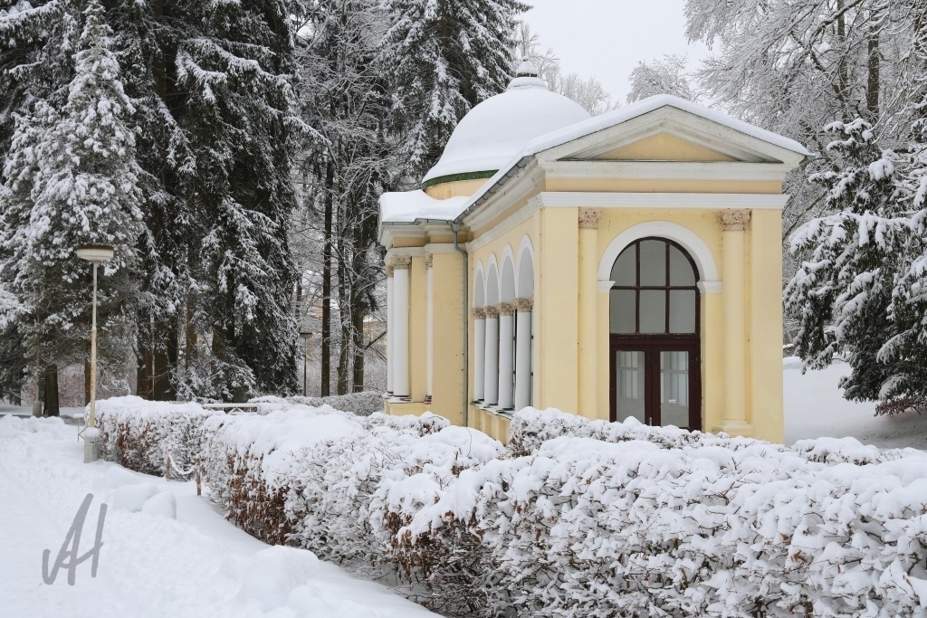 Winterstimmung an der Marienbader Waldquelle | Winterstimmung an der Marienbader Waldquelle - Realisiert mit Pictrs.com