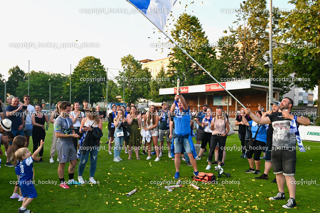 Villacher Bier Cup 2022/23 Siegerehrung SAK vs. SV Dellach Gail 17.6.2023 | hockey sports photos, Pressefotos, Sportfotos, hockey247, win 2day icehockeyleague, Handball Austria, Floorball Austria, ÖVV, Kärntner Eishockeyverband, KEHV, KFV, Kärntner Fussballverband, Österreichischer Volleyballverband, Alps Hockey League, ÖFB, 