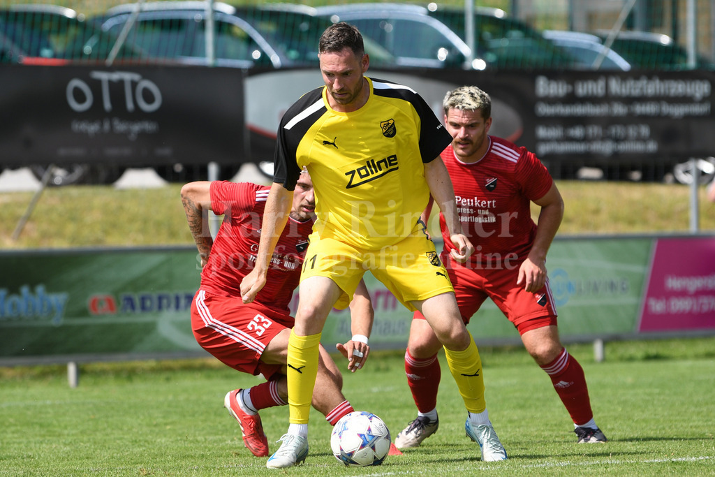 Testspiel TSV Seebach : DJK Vilzing vom 05.07.2025 | Markus Ziereis (DJK Vilzing #11) Neuzugang VfB Oldenburg - Realisiert mit Pictrs.com