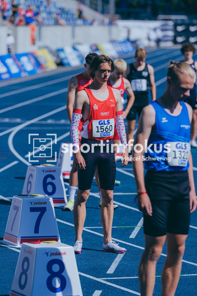 Deutsche Meisterschaften U20 / U16 2026 | Aik Straub, LG Olympia Dortmund, 1560, 800-Meter-Lauf, Deutsche Meisterschaften der U20 &amp; U16 2026, Lohrheidestadion Bochum-Wattenscheid, 11.07.2026. Foto: Marcel Schwering / sportimfokus - Realisiert mit Pictrs.com