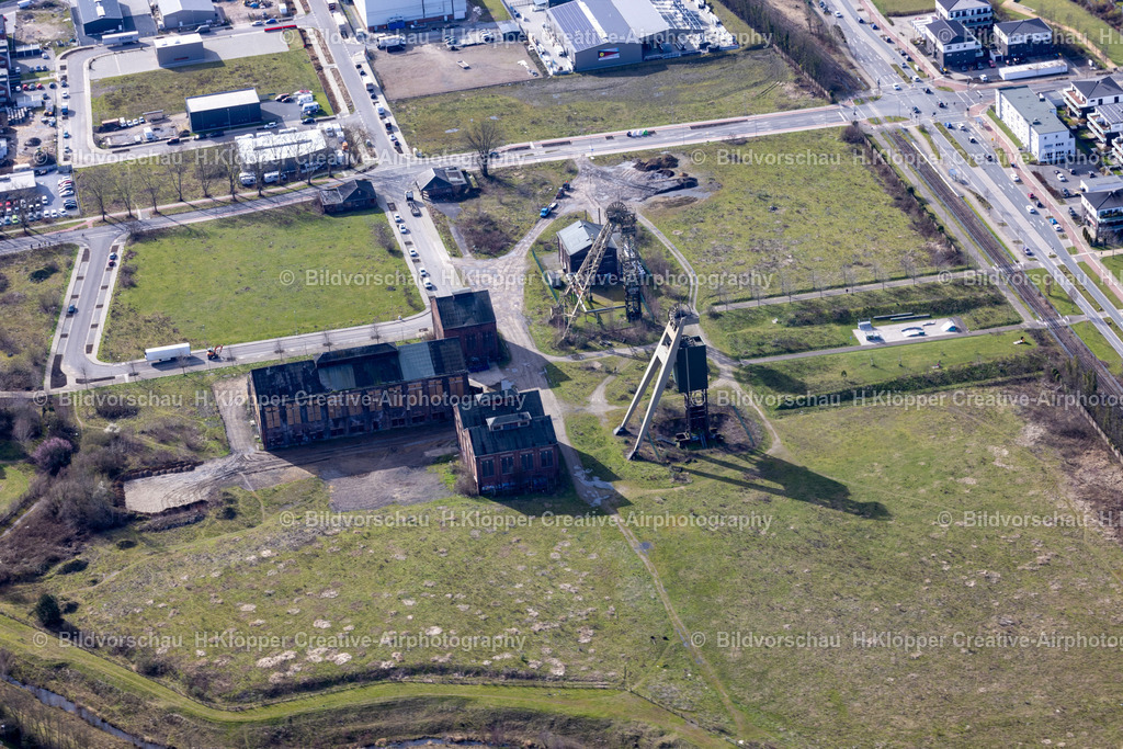 Luftbild Neukirchen-Vluyn Zeche Niederberg-1893 | Luftbildfotografie Hermann Klöpper/ Creative-Airphotography - Realisiert mit Pictrs.com